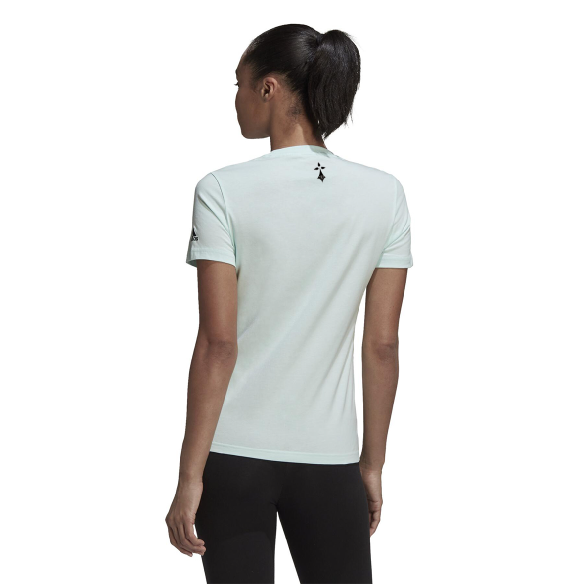 T-shirt vert d'eau femme