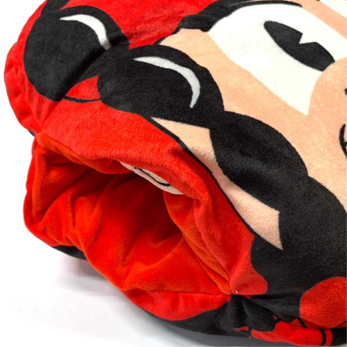Coussin Zef + plaid + chauffe main