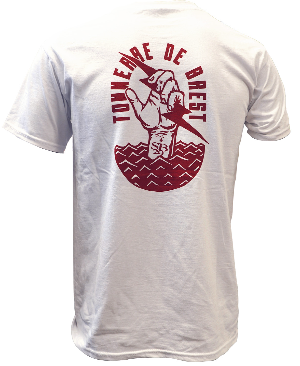 Tee-shirt Blanc Tonnerre de Brest